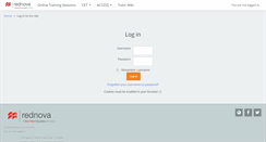 Desktop Screenshot of moodle.rednovaconsultants.com